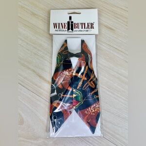 NWT Wine Butler 1995 Vintage Equestrian Vest & Bow Tie for Gift Wine Bottles